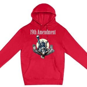 19th Amendment Baseball Gathering Premium Pullover Hoodie