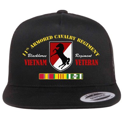 11th Armored Cavalry Regiment Vietnam Veteran Father Day Flatbill Hat