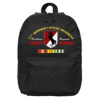 11th Armored Cavalry Regiment Vietnam Veteran Father Day 16 in Basic Backpack