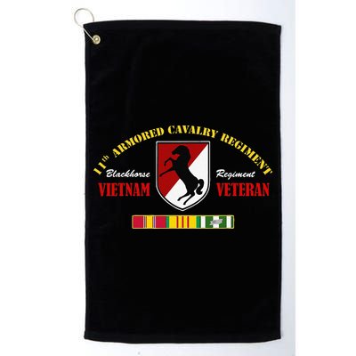 11th Armored Cavalry Regiment Vietnam Veteran Father Day Golf Towel