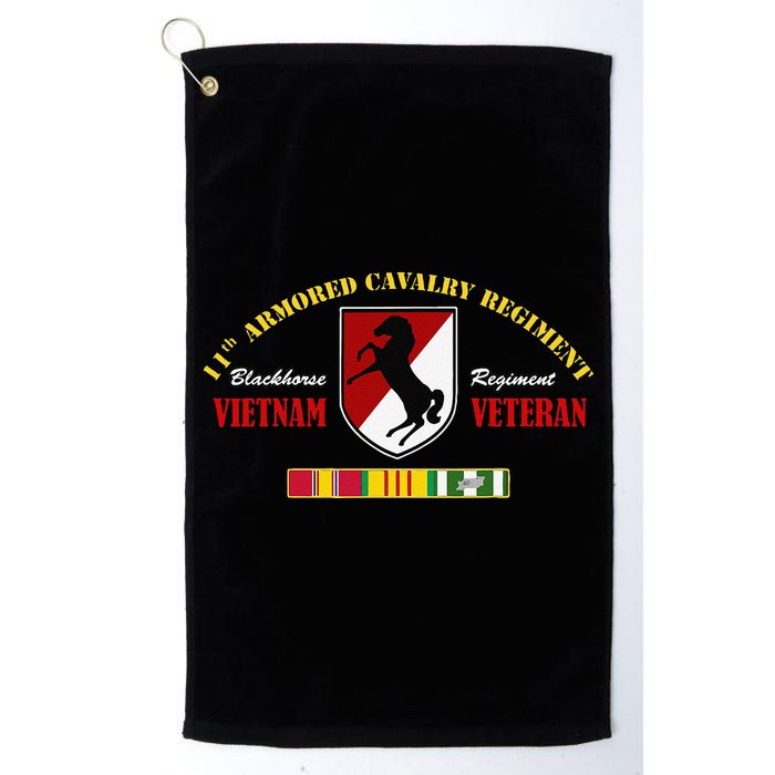 11th Armored Cavalry Regiment Vietnam Veteran Father Day Golf Towel
