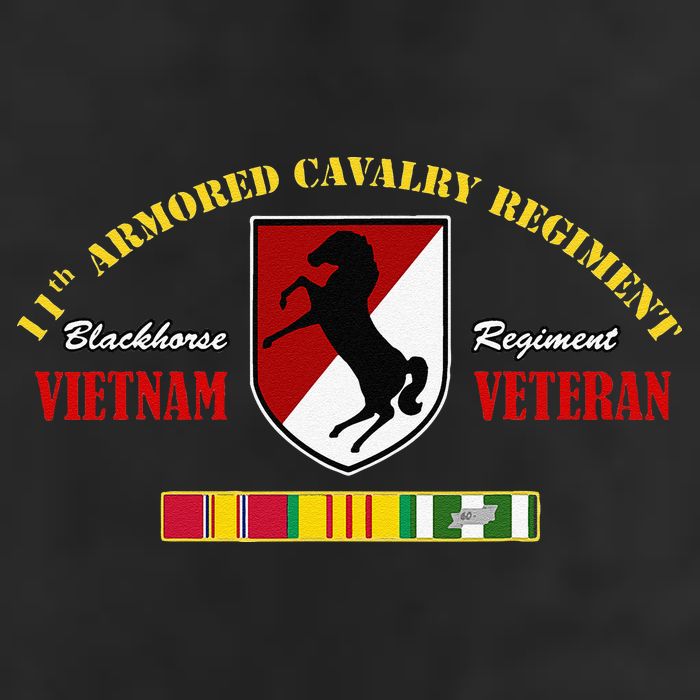 11th Armored Cavalry Regiment Vietnam Veteran Father Day Golf Towel