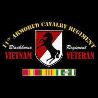 11th Armored Cavalry Regiment Vietnam Veteran Father Day Visor
