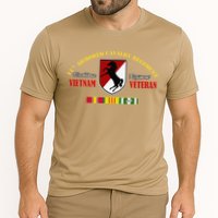 11th Armored Cavalry Regiment Vietnam Veteran Father Day Cooling Performance Crew T-Shirt