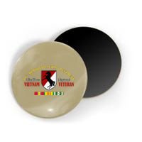 11th Armored Cavalry Regiment Vietnam Veteran Father Day Magnet