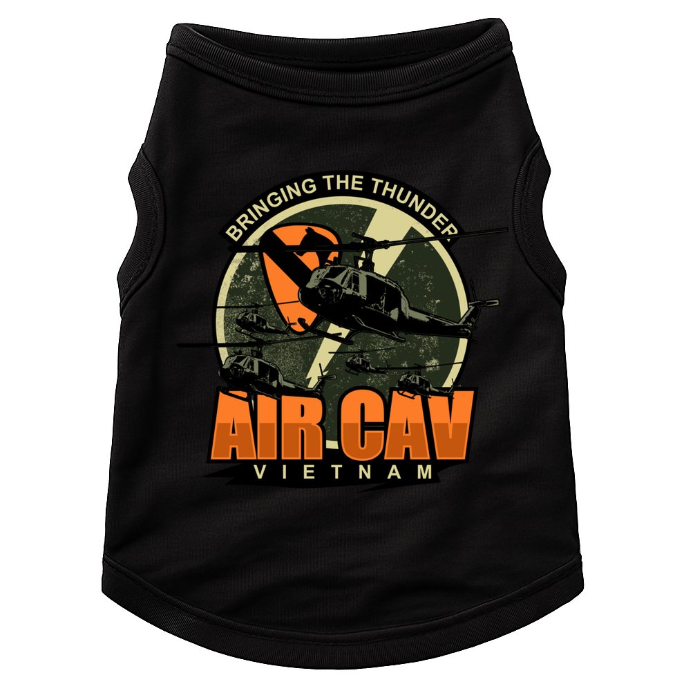 1st Air Cavalry Division Vietnam Veteran Veterans Day Xmas Gift Doggie Tank