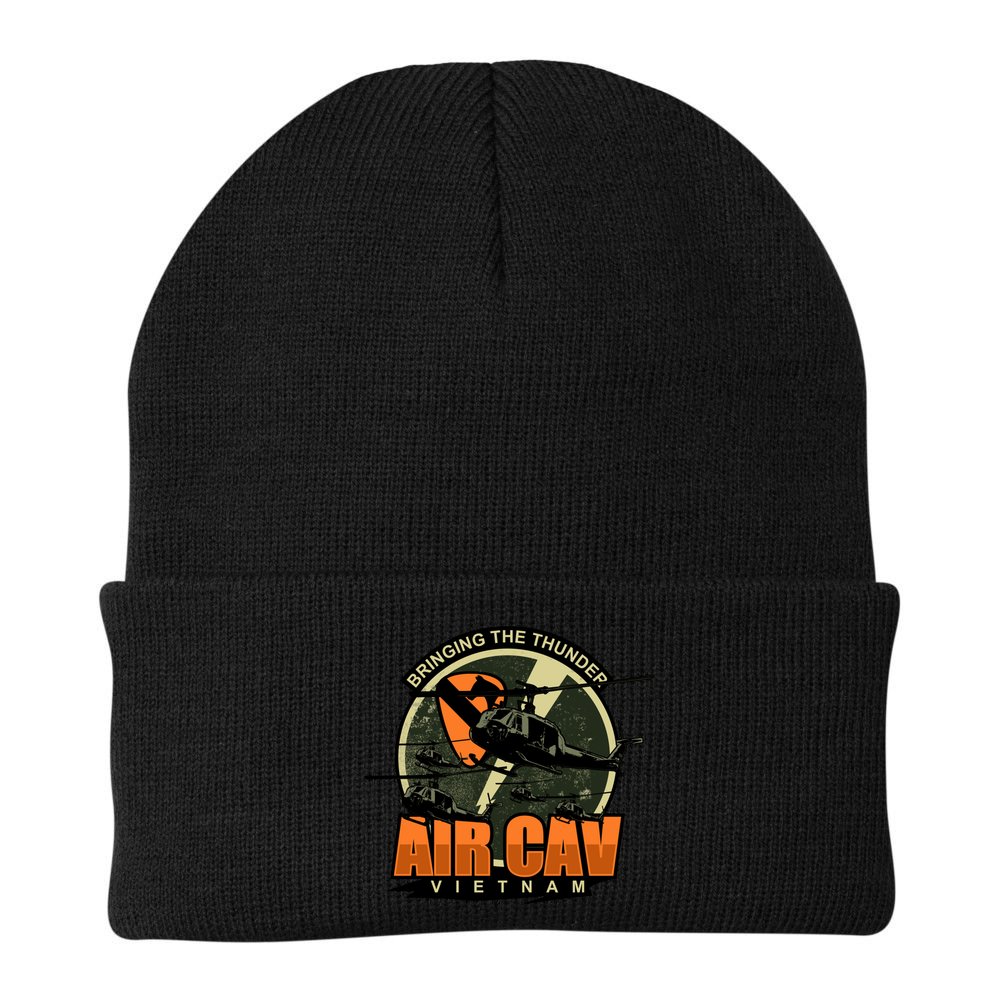 1st Air Cavalry Division Vietnam Veteran Veterans Day Xmas Gift Beanie
