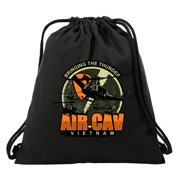 1st Air Cavalry Division Vietnam Veteran Veterans Day Xmas Gift Drawstring Bag