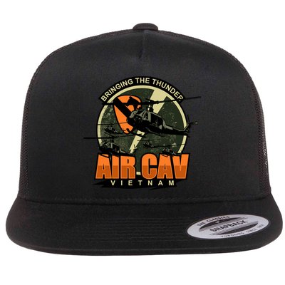 1st Air Cavalry Division Vietnam Veteran Veterans Day Xmas Gift Flat Bill Trucker Hat