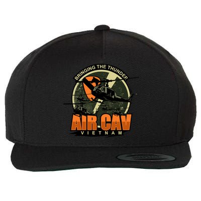 1st Air Cavalry Division Vietnam Veteran Veterans Day Xmas Gift Wool Snapback Cap