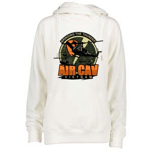 1st Air Cavalry Division Vietnam Veteran Veterans Day Xmas Gift Womens Funnel Neck Pullover Hood