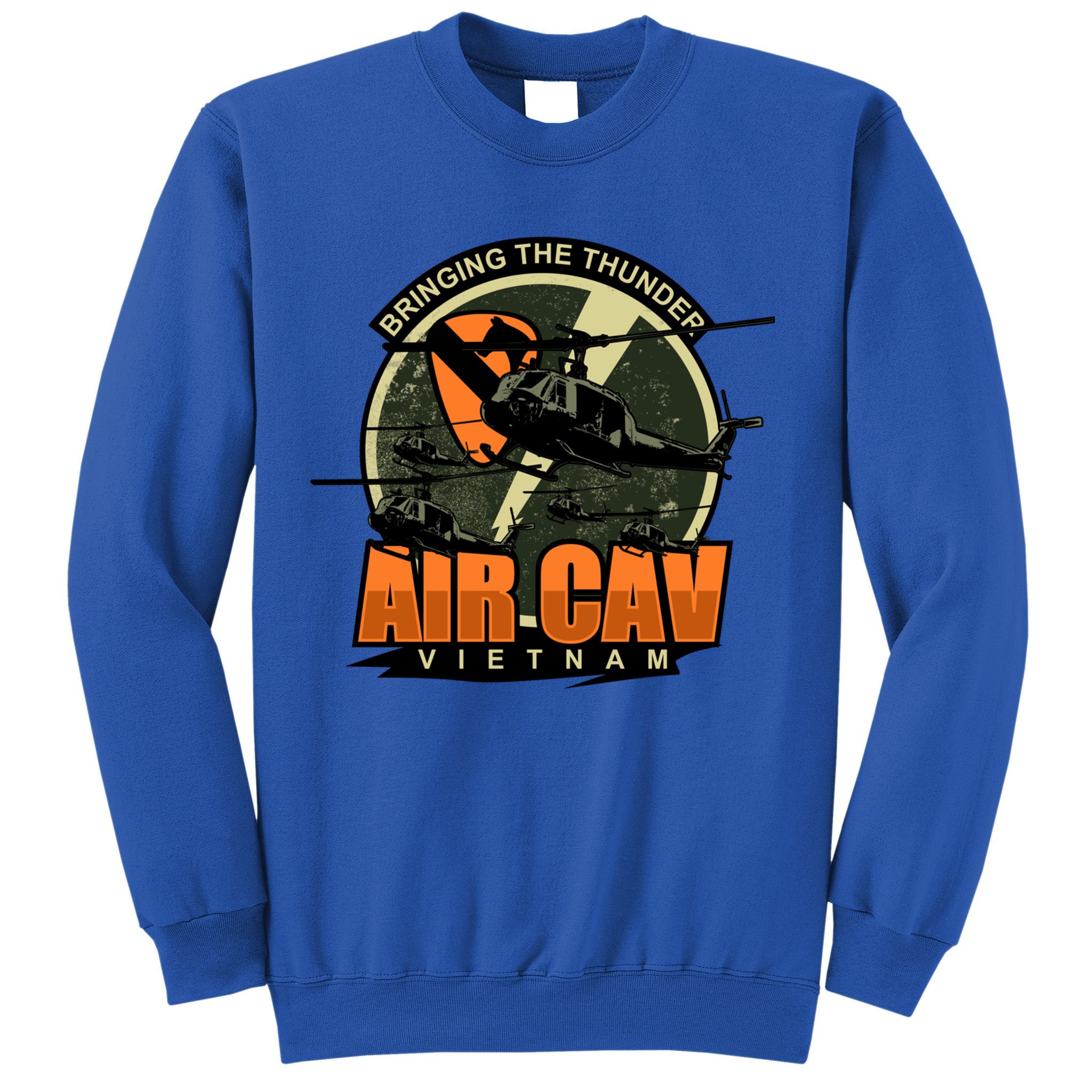 1st Air Cavalry Division Vietnam Veteran Veterans Day Xmas Gift Sweatshirt