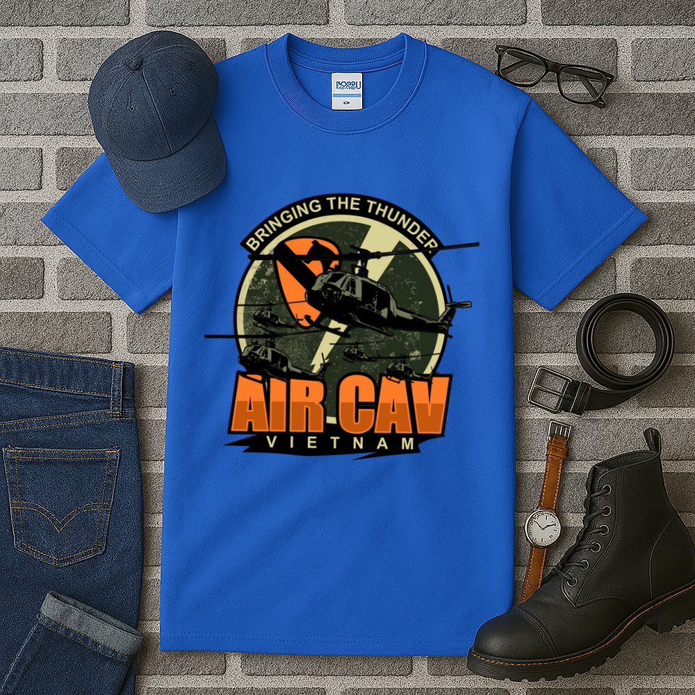 1st Air Cavalry Division Vietnam Veteran Veterans Day Xmas Gift Tall T-Shirt