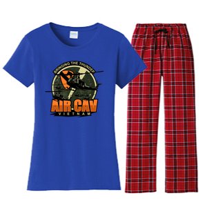 1st Air Cavalry Division Vietnam Veteran Veterans Day Xmas Gift Women's Flannel Pajama Set