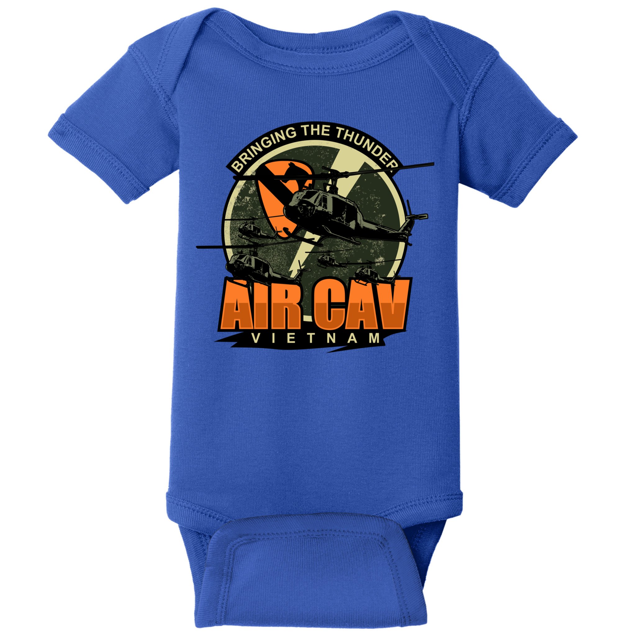 1st Air Cavalry Division Vietnam Veteran Veterans Day Xmas Gift Baby Bodysuit