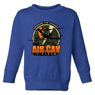 1st Air Cavalry Division Vietnam Veteran Veterans Day Xmas Gift Toddler Sweatshirt