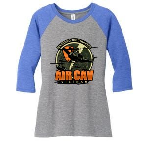 1st Air Cavalry Division Vietnam Veteran Veterans Day Xmas Gift Women's Tri-Blend 3/4-Sleeve Raglan Shirt