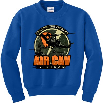 1st Air Cavalry Division Vietnam Veteran Veterans Day Xmas Gift Kids Sweatshirt
