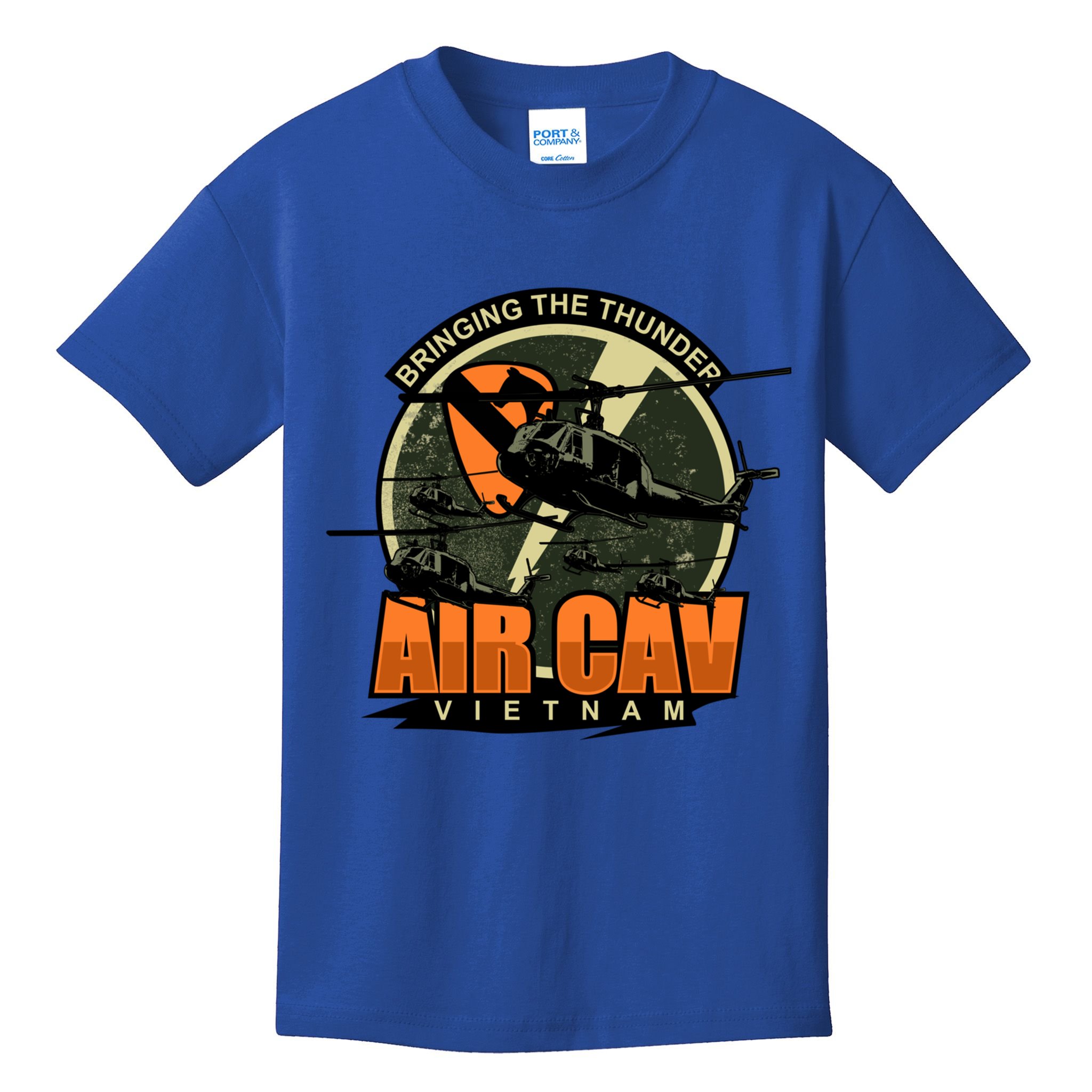1st Air Cavalry Division Vietnam Veteran Veterans Day Xmas Gift Kids T-Shirt