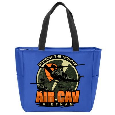 1st Air Cavalry Division Vietnam Veteran Veterans Day Xmas Gift Zip Tote Bag