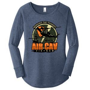 1st Air Cavalry Division Vietnam Veteran Veterans Day Xmas Gift Women's Perfect Tri Tunic Long Sleeve Shirt