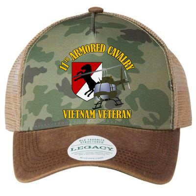 11th Armored Cavalry Regiment Vietnam Veteran Christmas Legacy Tie Dye Trucker Hat