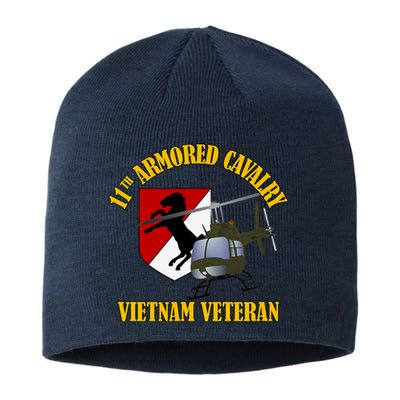 11th Armored Cavalry Regiment Vietnam Veteran Christmas Sustainable Beanie