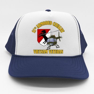 11th Armored Cavalry Regiment Vietnam Veteran Christmas Trucker Hat