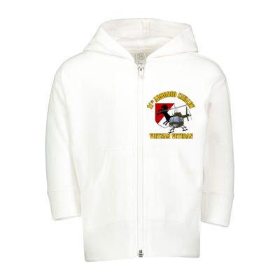 11th Armored Cavalry Regiment Vietnam Veteran Christmas Toddler Zip Fleece Hoodie