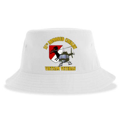 11th Armored Cavalry Regiment Vietnam Veteran Christmas Sustainable Bucket Hat