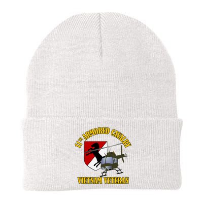 11th Armored Cavalry Regiment Vietnam Veteran Christmas Knit Cap Winter Beanie