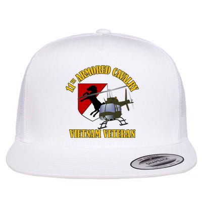 11th Armored Cavalry Regiment Vietnam Veteran Christmas Flat Bill Trucker Hat