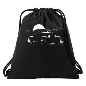 1930S American Classic Hot Rod Drawstring Bag