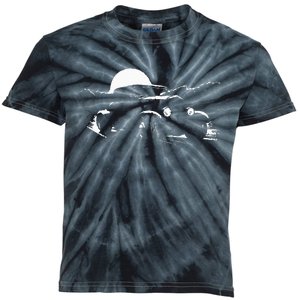 1930S American Classic Hot Rod Kids Tie-Dye T-Shirt