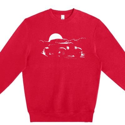 1930S American Classic Hot Rod Premium Crewneck Sweatshirt