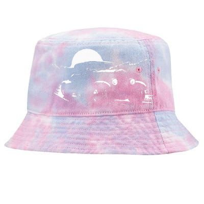 1930S American Classic Hot Rod Tie-Dyed Bucket Hat