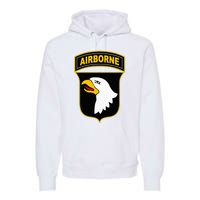 101st Airborne Division Military Veteran American Eagle Army Premium Hoodie