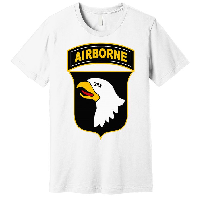 101st Airborne Division Military Veteran American Eagle Army Premium T-Shirt