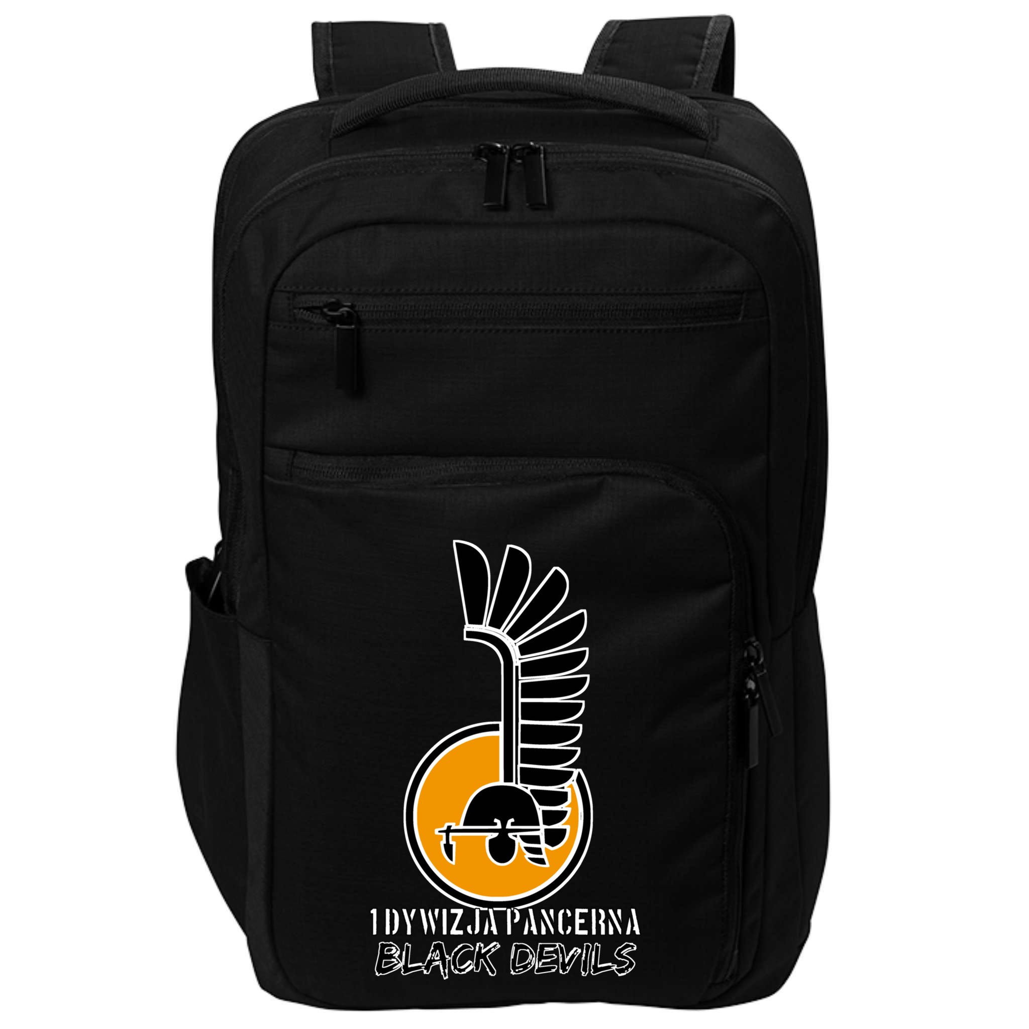1st Armoured Division 1 Dywizja Pancerna  Black Devils (Poland Historical) Impact Tech Backpack