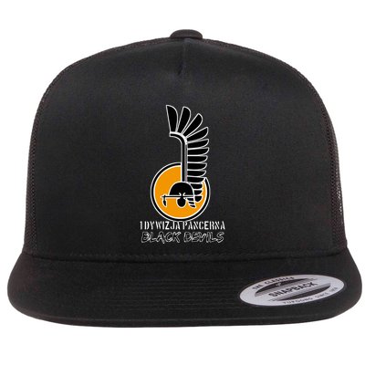 1st Armoured Division 1 Dywizja Pancerna  Black Devils (Poland Historical) Flatbill Hat