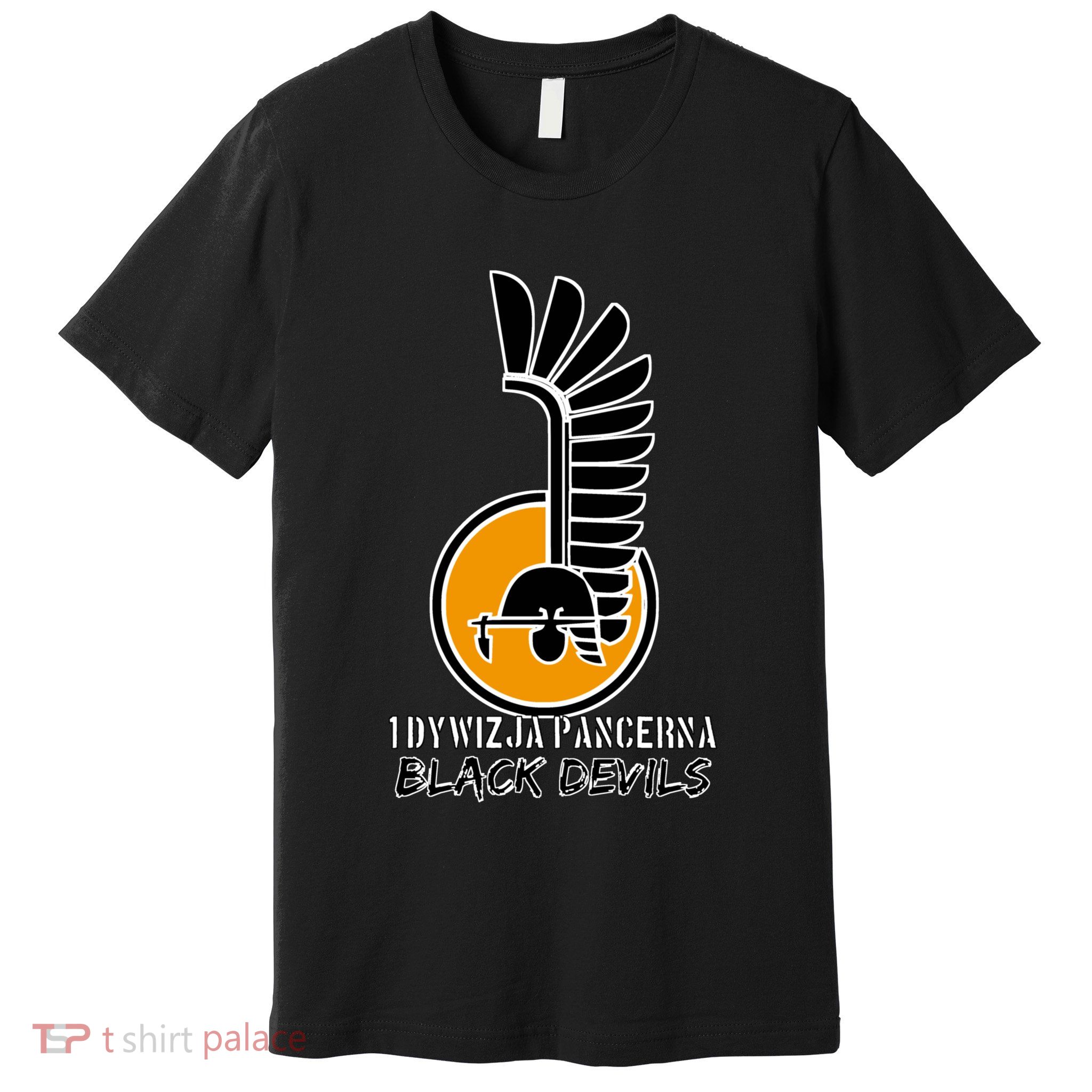 1st Armoured Division 1 Dywizja Pancerna  Black Devils (Poland Historical) Premium T-Shirt