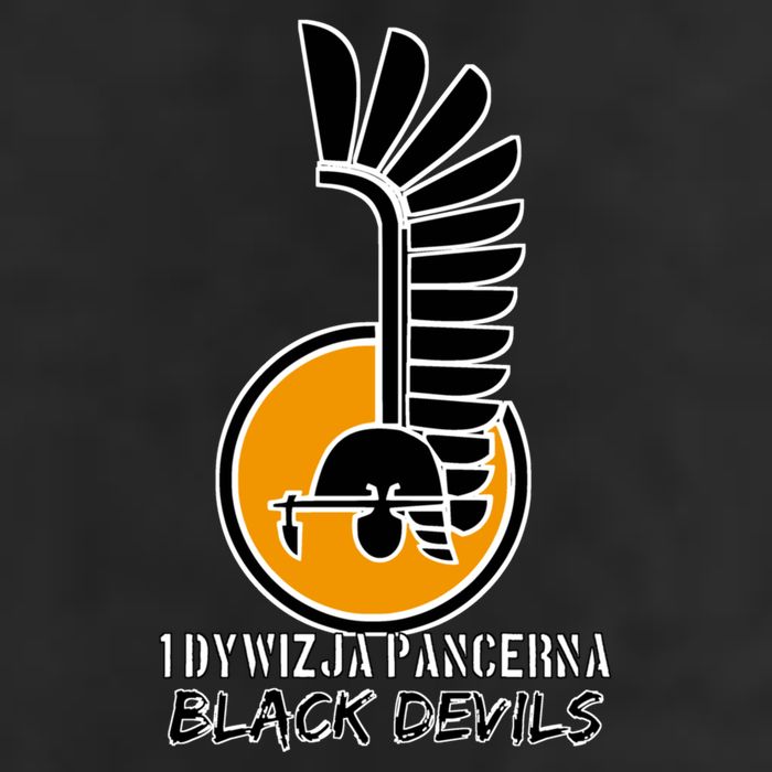1st Armoured Division 1 Dywizja Pancerna  Black Devils (Poland Historical) 25L Jumbo Tote