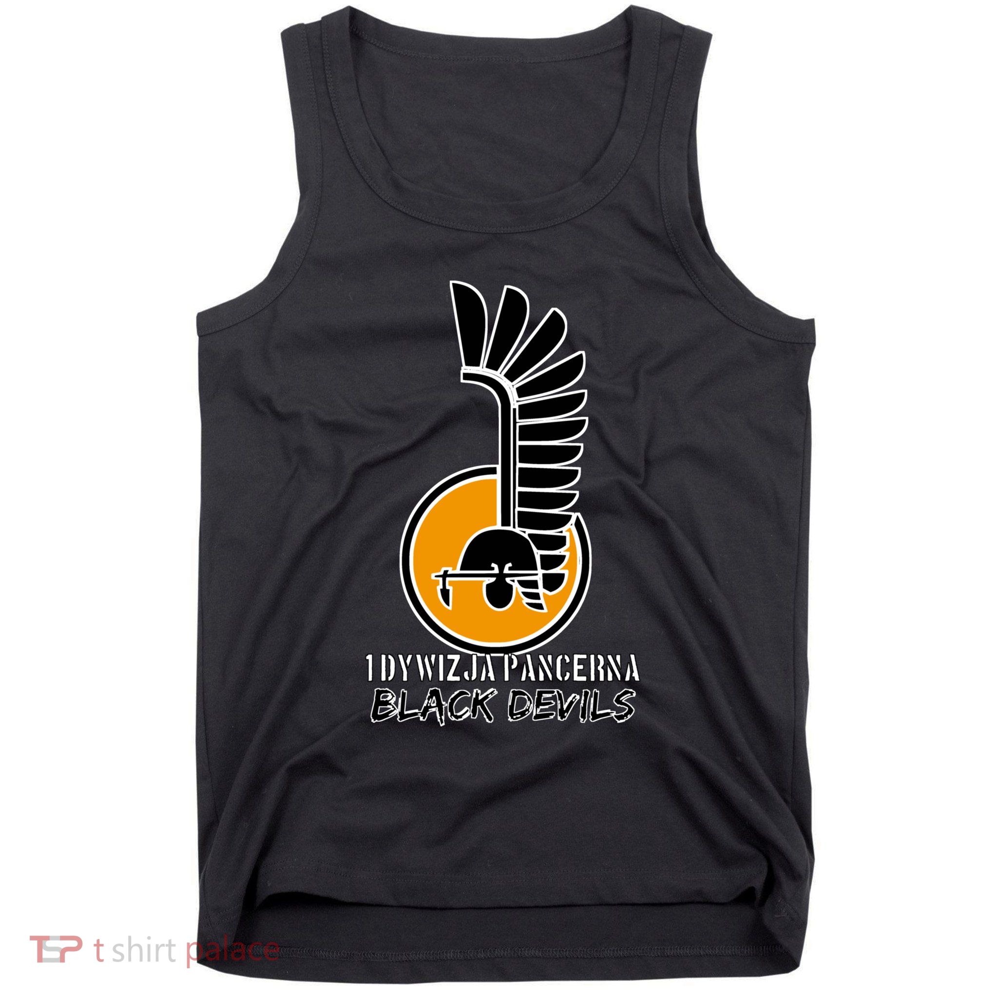 1st Armoured Division 1 Dywizja Pancerna  Black Devils (Poland Historical) Tank Top