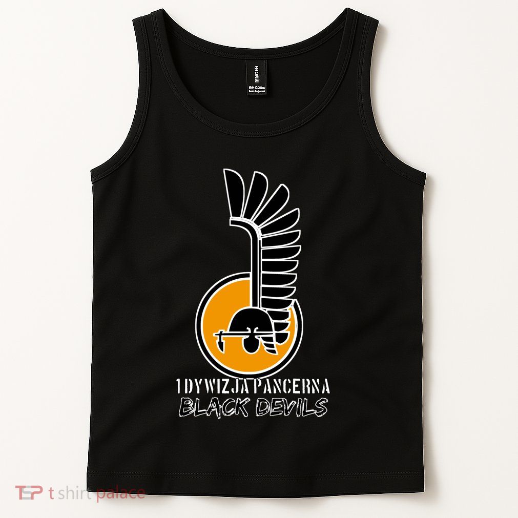 1st Armoured Division 1 Dywizja Pancerna  Black Devils (Poland Historical) Tank Top