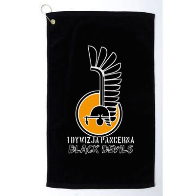 1st Armoured Division 1 Dywizja Pancerna  Black Devils (Poland Historical) Golf Towel