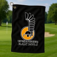 1st Armoured Division 1 Dywizja Pancerna  Black Devils (Poland Historical) Golf Towel
