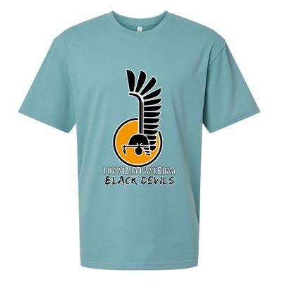 1st Armoured Division 1 Dywizja Pancerna  Black Devils (Poland Historical) Sueded Cloud Jersey T-Shirt