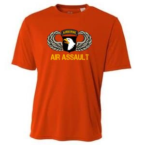 101st Airborne Division Air Assault Gift Veterans Day Great Gift Cooling Performance Crew T-Shirt