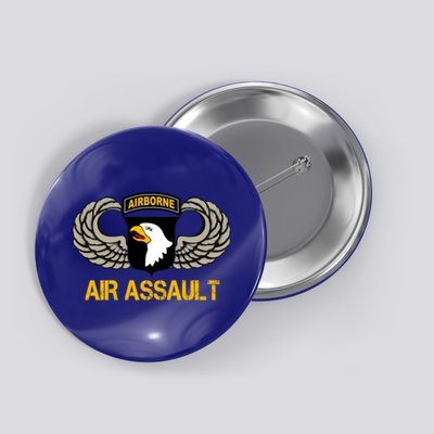 101st Airborne Division Air Assault Gift Veterans Day Great Gift Button
