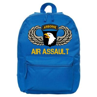 101st Airborne Division Air Assault Gift Veterans Day Great Gift 16 in Basic Backpack